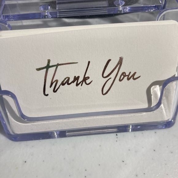 Foil thank you cards(choose your color) - Picture 6 of 10